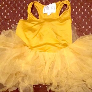 Yellow plum tutu